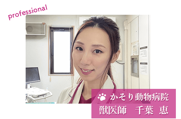 かそり動物病院 獣医師 千葉恵